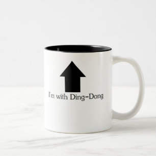 Mig förmiddag med denDong muggen Två-Tonad Mugg