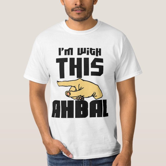 Mig förmiddag med denna Ahbal Tee Shirt (Framsida)