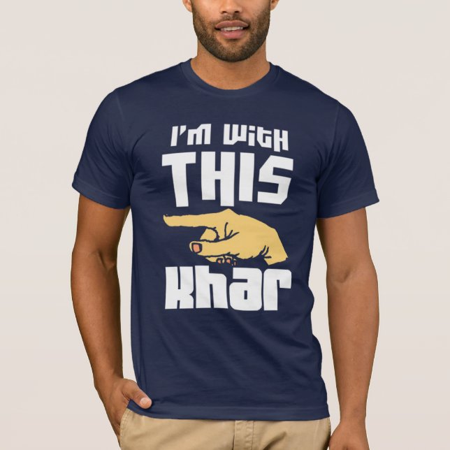 Mig förmiddag med denna Khar T Shirt (Framsida)