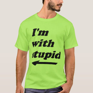 Mig förmiddag med dumt t-shirt