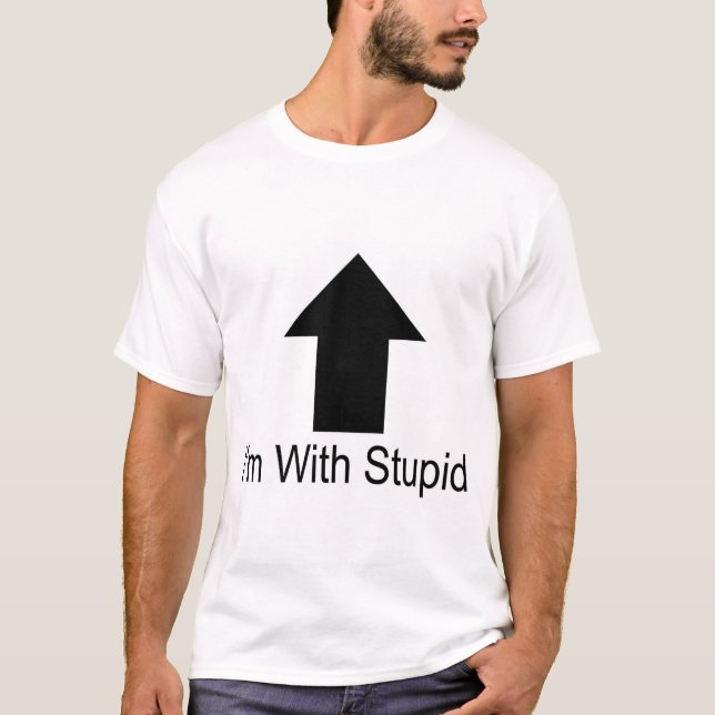 Mig förmiddag med dumt tee shirt (Framsida)