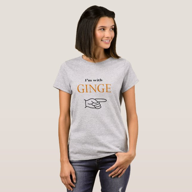 Mig förmiddag med Ginge (ingefära) #ginger Tee (Hel framsida)