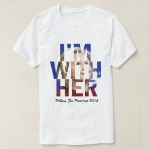 Mig förmiddag med henne Hillary Clinton T Shirt