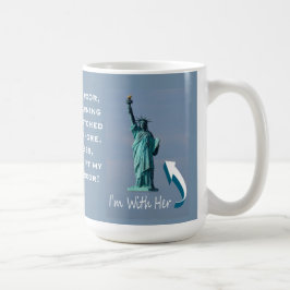 Mig förmiddag med henne! kaffemugg