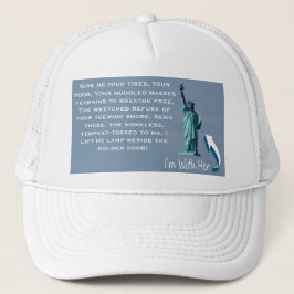 Mig förmiddag med henne! truckerkeps