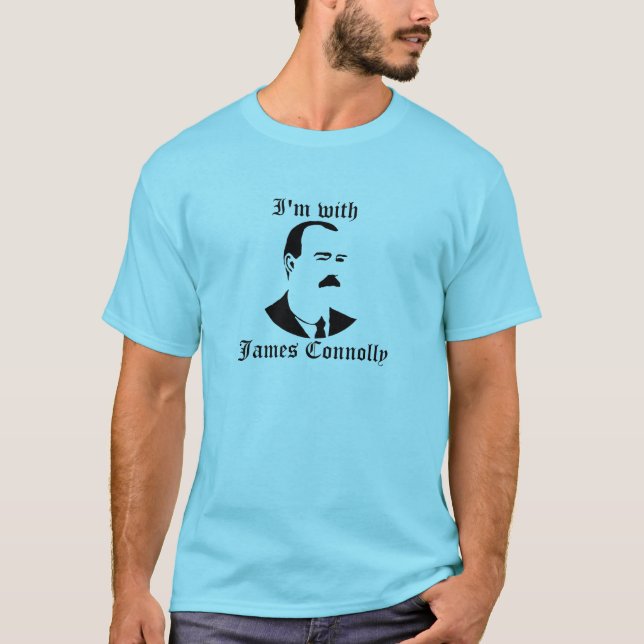 Mig förmiddag med James Connolly T Shirt (Framsida)