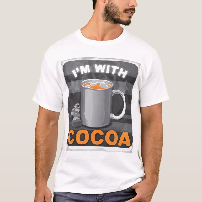 Mig förmiddag med kakao tee shirt (Framsida)