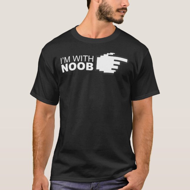 Mig förmiddag med Noob T Shirt (Framsida)