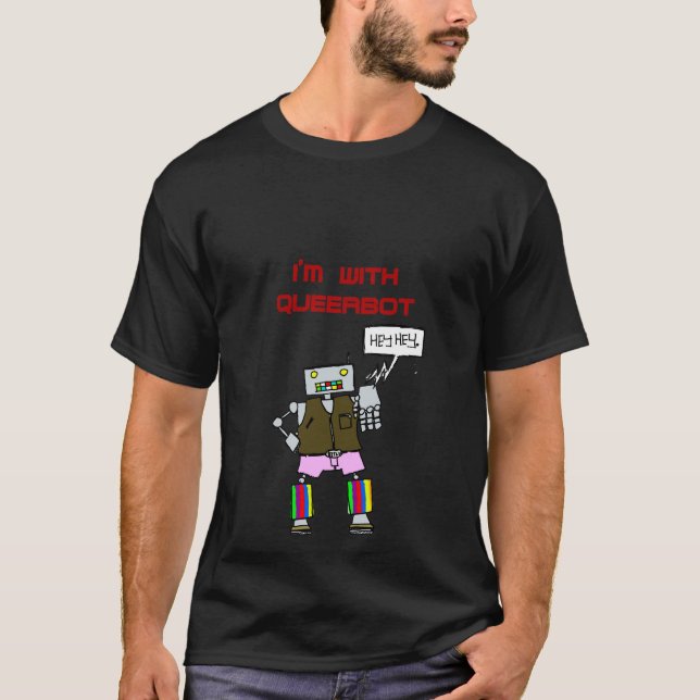 Mig förmiddag med Queerbot Tröja (Framsida)