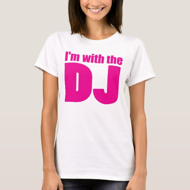 Mig förmiddag med skjortan för DJ T T Shirt (Framsida)