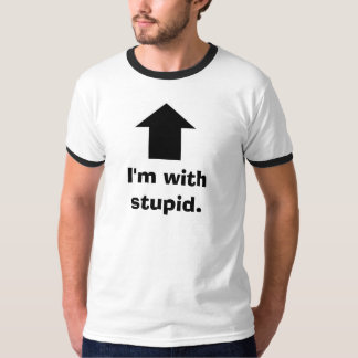 Mig förmiddag med stupid. tee shirt