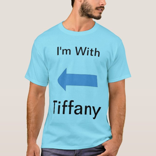 Mig förmiddag med Tiffany Tee Shirt (Framsida)