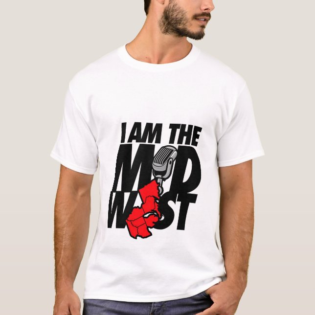 Mig förmiddag Midwesten T Shirt (Framsida)