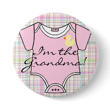 Mig förmiddag mormodern på rosa pläd med den gula