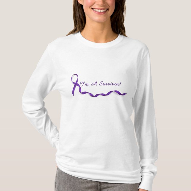 Mig förmiddag muff skjorta för överlevande en Long T-shirt (Framsida)