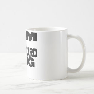 Mig förmiddag ödlakungen kaffemugg