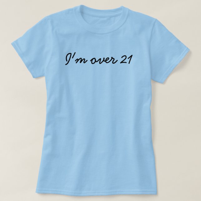 Mig förmiddag över 21 tröja (Design framsida)