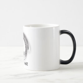 Mig förmiddag på en rulle! magisk mugg