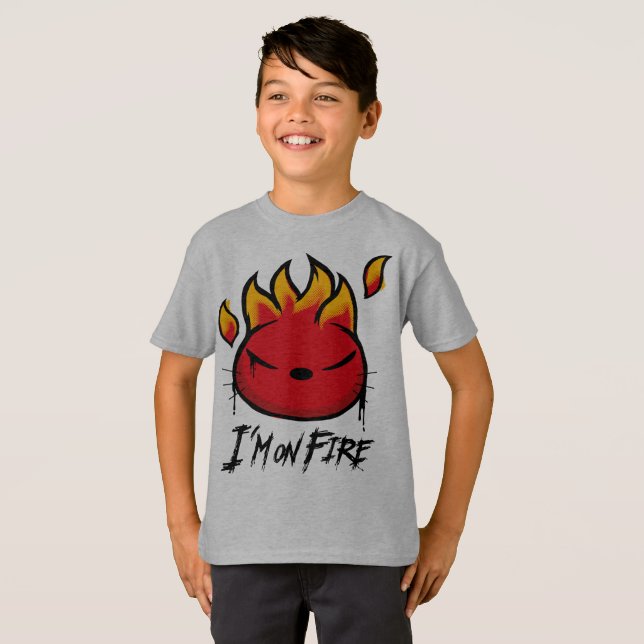 Mig förmiddag på Fire. För de som älskar T Shirt (Hel framsida)