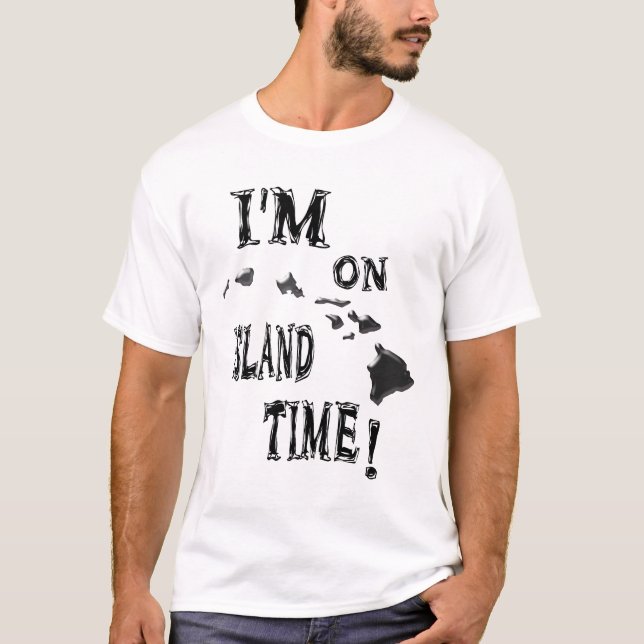 Mig förmiddag på öTime-blk Tee Shirt (Framsida)