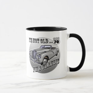 Mig förmiddag per 70th födelsedaggåvor för mugg