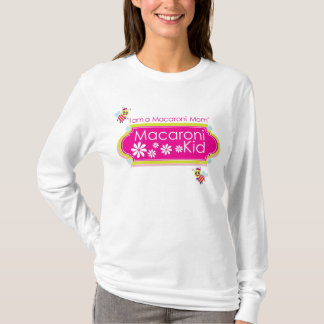 "Mig förmiddag Reg för en Macaronimamma". Färdig Tee Shirt