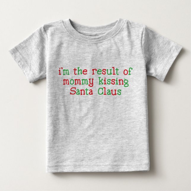 Mig förmiddag resultatet Santa 5 T-shirt (Framsida)