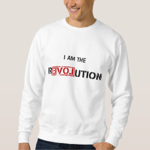 MIG FÖRMIDDAG REVOLUTIONEN LÅNG ÄRMAD TRÖJA