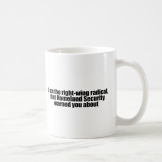 Mig förmiddag right wingradikalen den kaffemugg