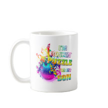 Mig förmiddag Rockin ett pussel för min Son