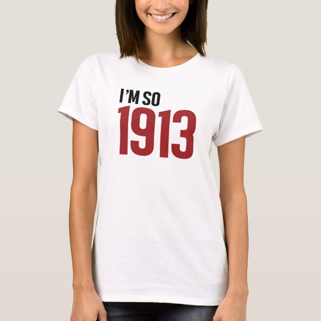 Mig förmiddag så 1913 t-shirt (Framsida)