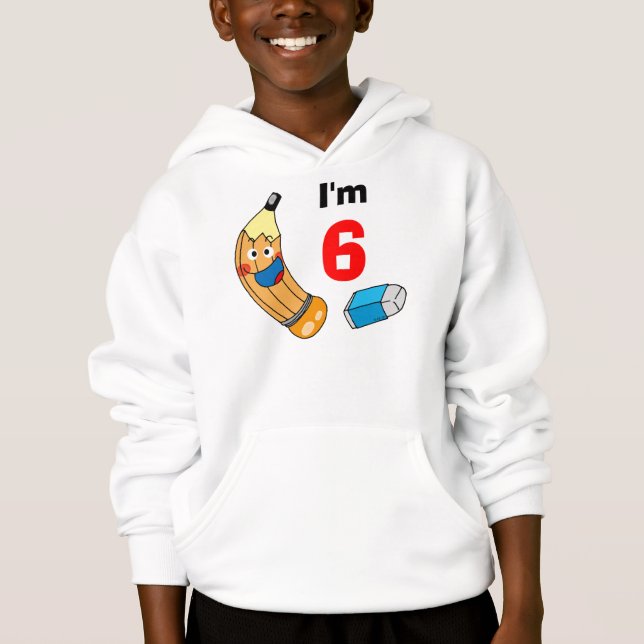 Mig förmiddag sex (rita & radergummit), tee shirt (Framsida)