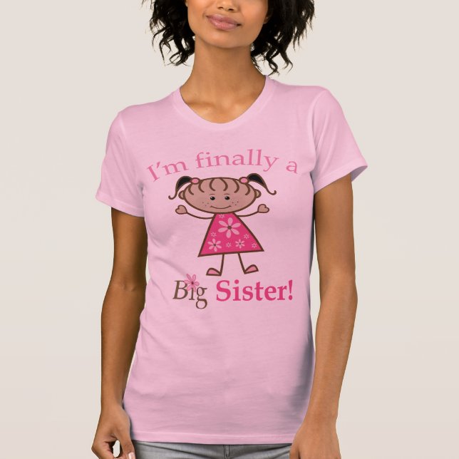Mig förmiddag slutligen en etnisk stick t-shirt (Framsida)