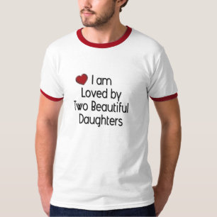 Mig förmiddag som älskas av två härliga Daughe T-shirt
