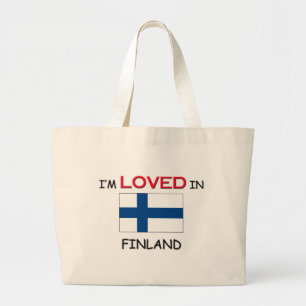 Mig förmiddag som älskas i FINLAND Jumbo Tygkasse