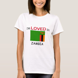 Mig förmiddag som älskas i ZAMBIA T Shirt
