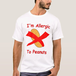 Mig förmiddag som är allergisk till jordnötT-tr T Shirt