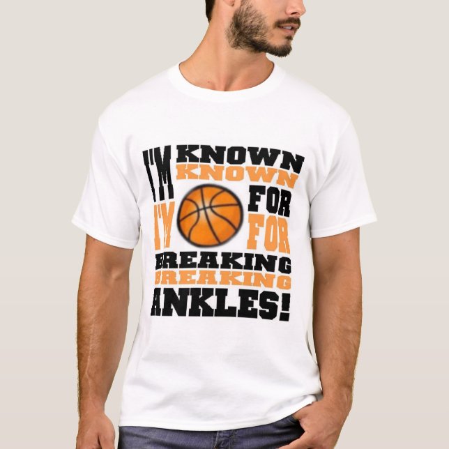 Mig förmiddag som är bekant för avbrott av anklar t-shirt (Framsida)