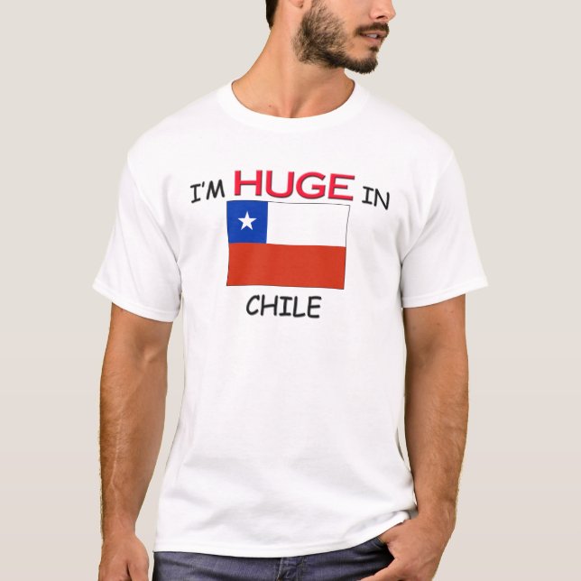 Mig förmiddag som ÄR ENORM i CHILE Tee Shirt (Framsida)