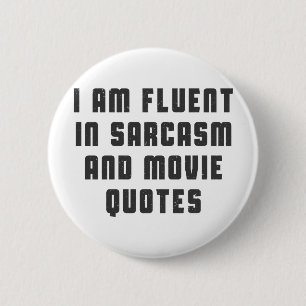 Mig förmiddag som är flytande i sarcasm- och knapp