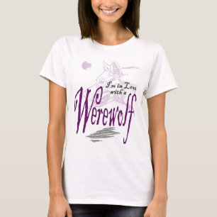 Mig förmiddag som är förälskad med en Werewolf Tee Shirt