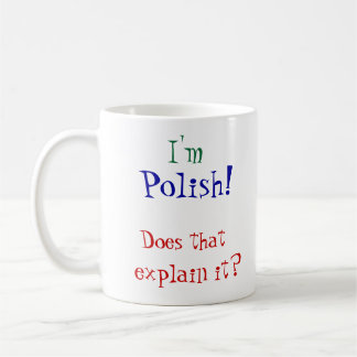 Mig förmiddag som är polsk! kaffemugg