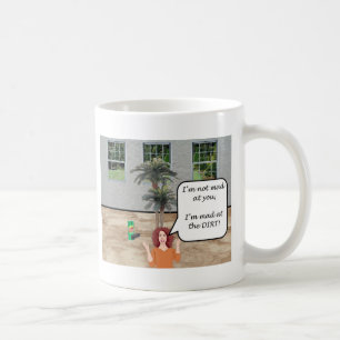 Mig förmiddag som är tokig på smutsen! kaffemugg