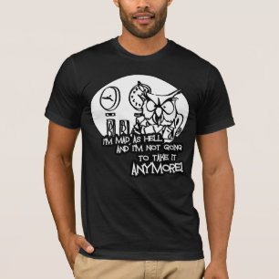 Mig förmiddag som är tokig som helveteT-tröja Tee