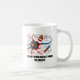 Mig förmiddag som bindas precis Neurologically för Kaffemugg
