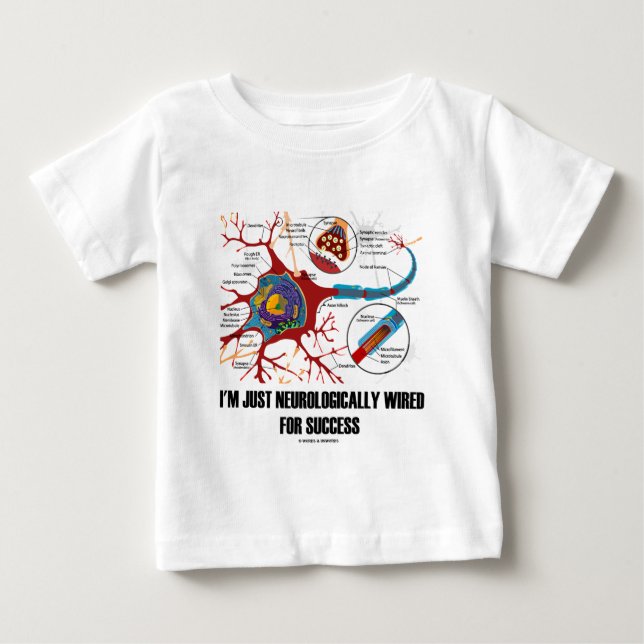 Mig förmiddag som bindas precis Neurologically för Tee Shirt (Framsida)