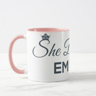 Mig förmiddag som bygger mitt välde mugg