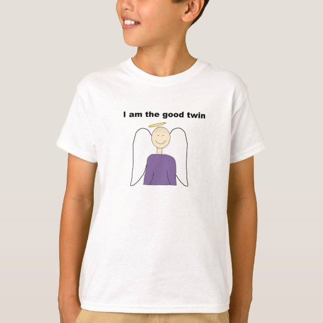 Mig förmiddag som det bra kopplar samman t shirt (Framsida)