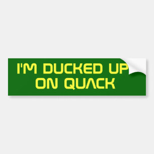 Mig förmiddag som DUCKAS UPP PÅ SNATTER Bildekal