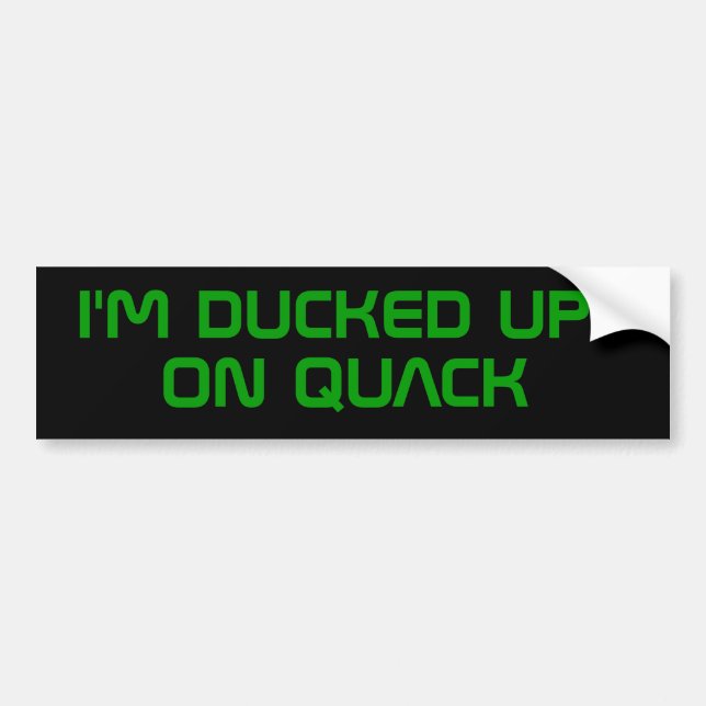 Mig förmiddag som DUCKAS UPP PÅ SNATTER Bildekal (Framsidan)